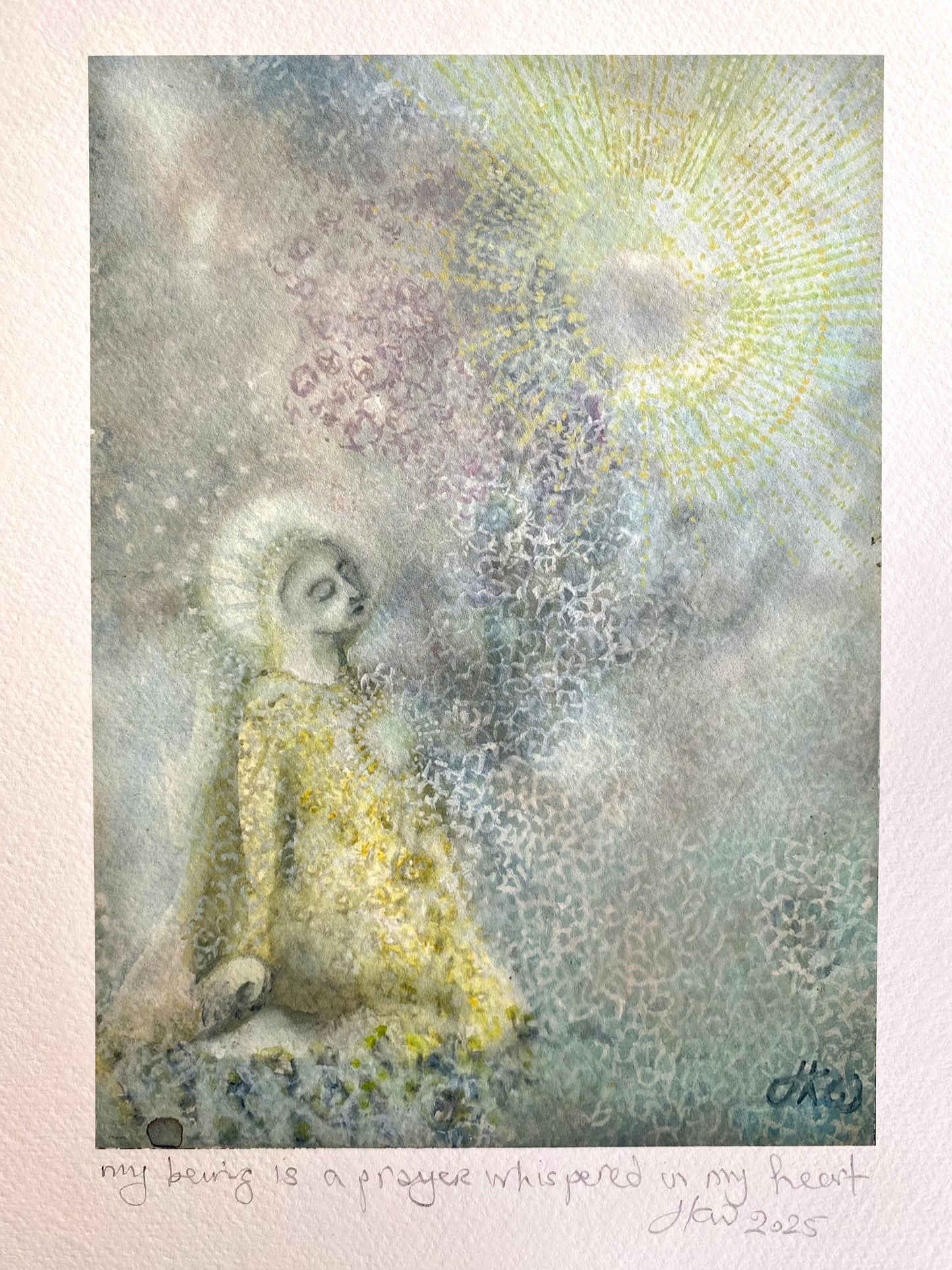 my being is a prayer whispered in my heart 2025 TREASURE