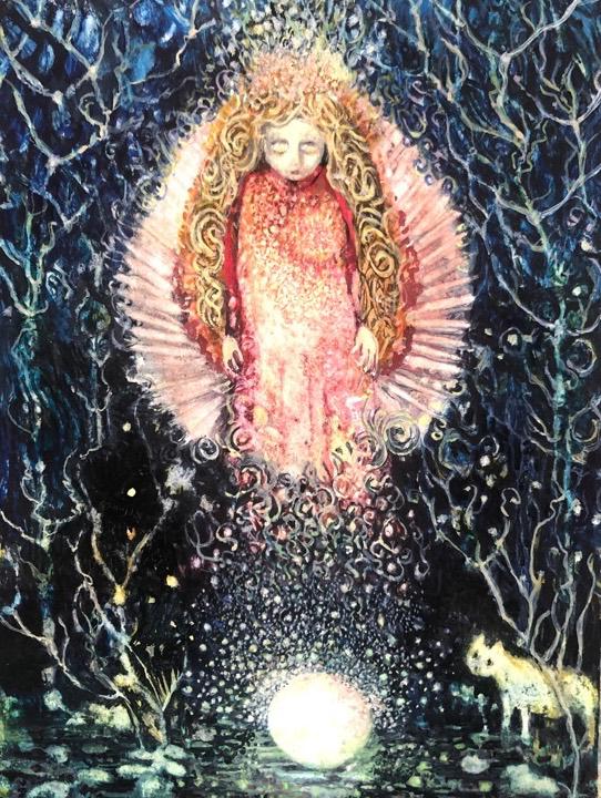 my heart is a quiet moon on water