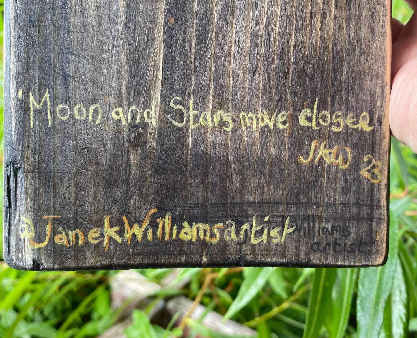 moon and stars move closer