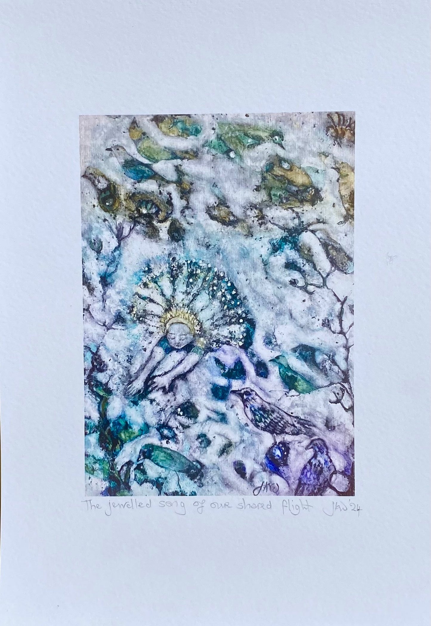 the jewelled song of our shared flight