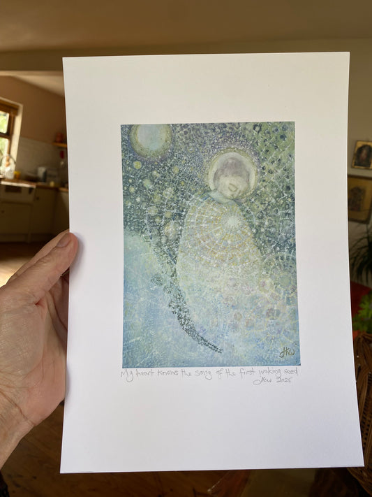 my heart knows the song of the first waking seed   2025