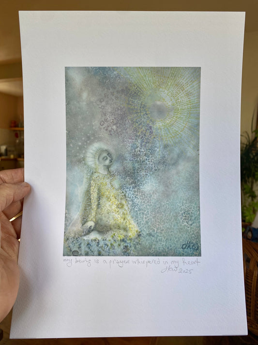 my being is a prayer whispered in my heart    2025