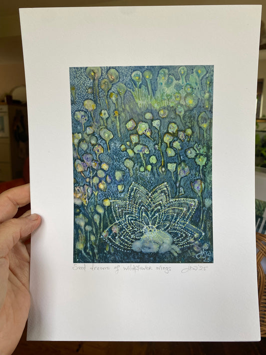 a seed dreams of wildflower wings   2025