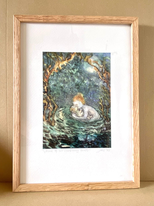 vision of an overflowing heart